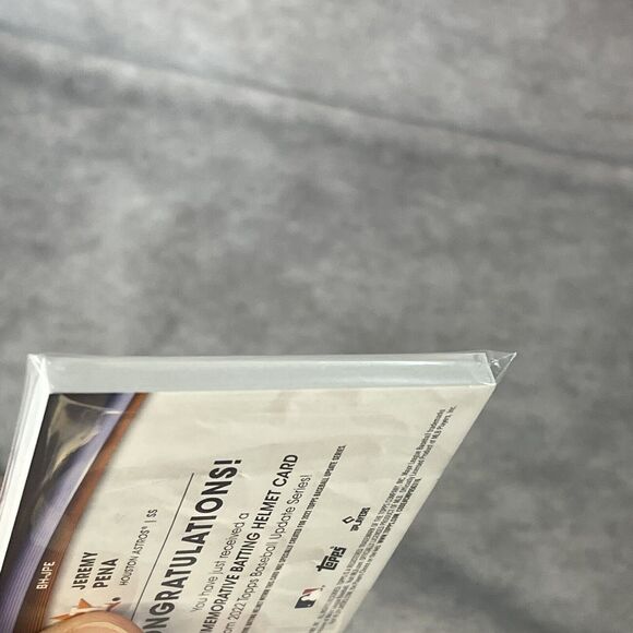 2022 Topps Update Jeremy Pena Batting Helmet Card Rookie RC #BH-JPE Astros - Picture 4 of 6